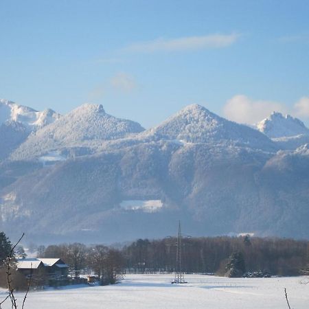 Hotel Zur Schonen Aussicht Übersee Buitenkant foto